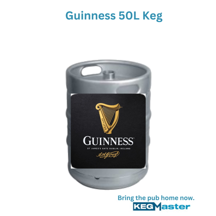 50 keg of guinness