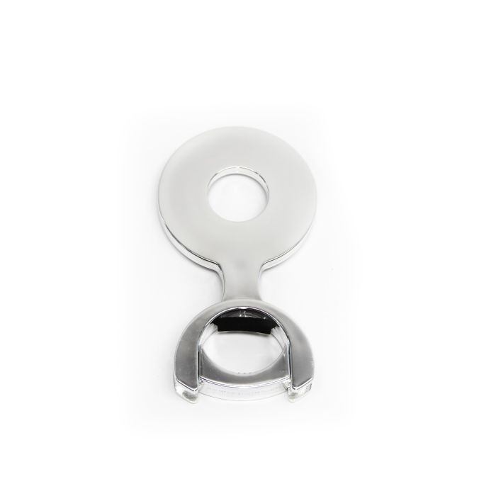 Decal Holder 73mm Chrome full view