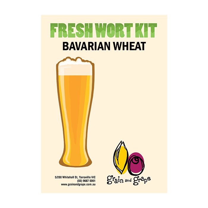 Bavarian Wheat| Keg King Brewing Co. Fresh Wort Kit