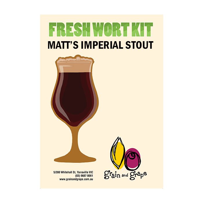 Matt's Imperial Stout| Keg King Brewing Co. Fresh Wort Kit
