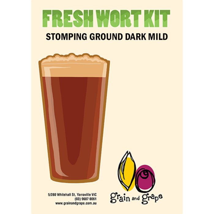 Stomping Ground Dark Mild| Keg King Brewing Co. Fresh Wort Kit