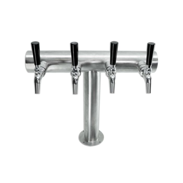 UltraT FasTap Beer Font Tower with Four Taps