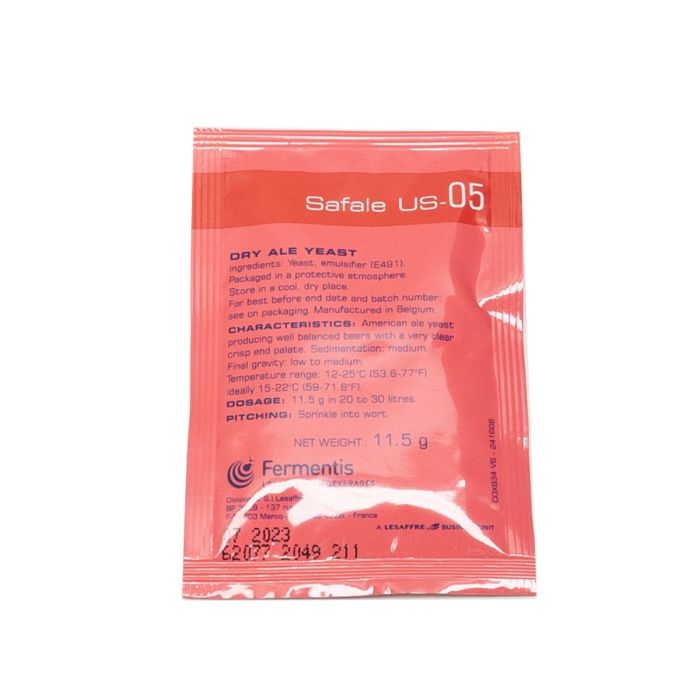 Fermentis/Safale US-05 Yeast 11.5g