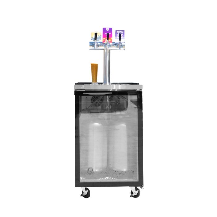 Super Deluxe One Door Kegerator