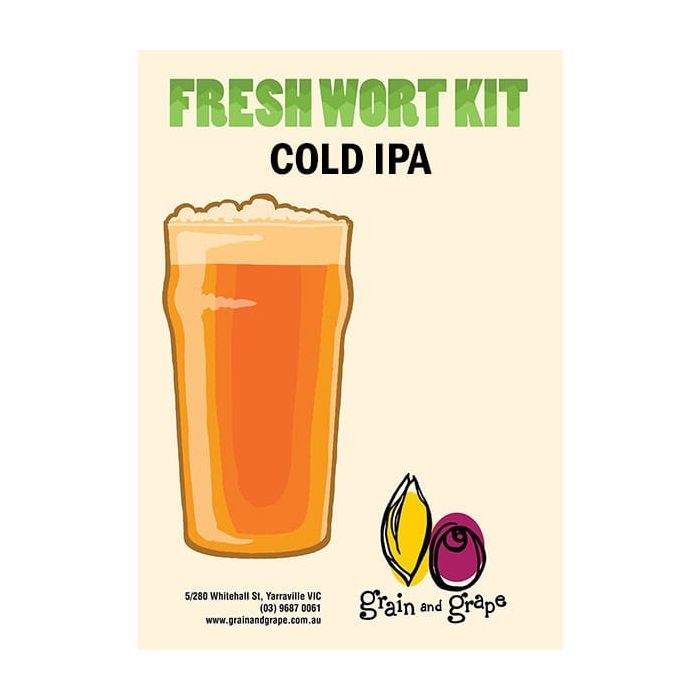Cold IPA| Keg King Brewing Co. Fresh Wort Kit