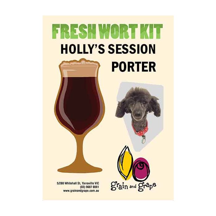 Holly’s Session Porter | Keg King Brewing Co. Fresh Wort Kit
