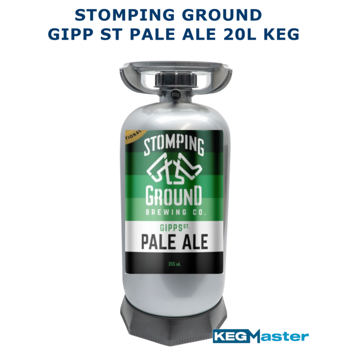 KegMaster 20L Stomping Ground Gipp St Pale Ale Keg