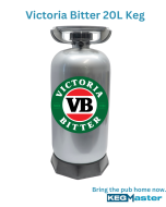20l keg of VB Victoria Bitter easy to transport ship and deliver. Perfect for party.