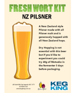 NZ Pilsner| Keg King Brewing Co. Fresh Wort Kit