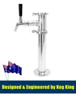 Keg King Single Tap Modular Beer Font Tower