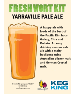 Yarraville Pale Ale| Keg King Brewing Co. Fresh Wort Kit