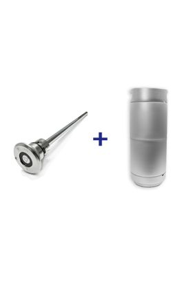 20 Litre Stainless Steel Commercial Keg with A-Type Spear