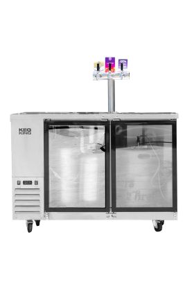 Kegerator KegMaster Super Deluxe - Two Door Small