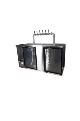 Kegerator KegMaster Super Deluxe Two Door Large
