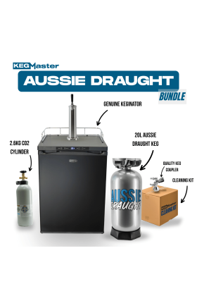Aussie Draught Kegerator Bundle