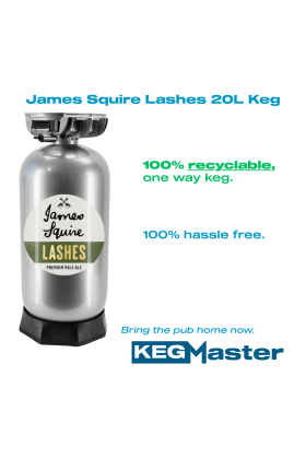 James Squire Lashes 20L Keg King
