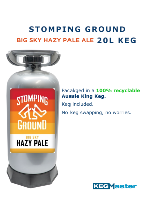 Beer Keg Stomping Ground Big Sky Hazy Pale Ale 20L