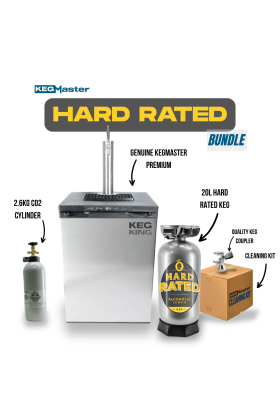 Hard Rated Kegerator & Keg Bundle