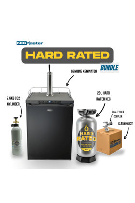 Hard Rated Kegerator & Keg Bundle