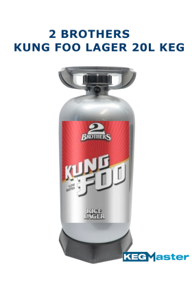 Beer Keg 2Brothers Kung Foo Lager 20L