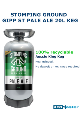 Beer Keg Stomping Ground Gipp St Pale Ale 20L 