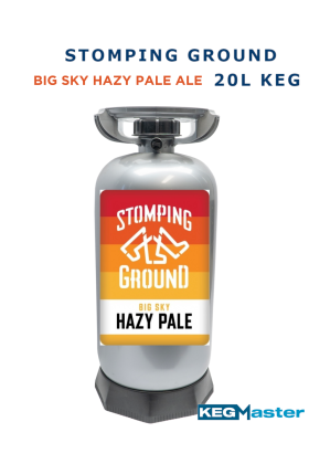Beer Keg Stomping Ground Big Sky Hazy Pale Ale 20L