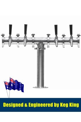 Quadruple Tap Modular Beer Font Tower
Design and Engineered by Keg King
