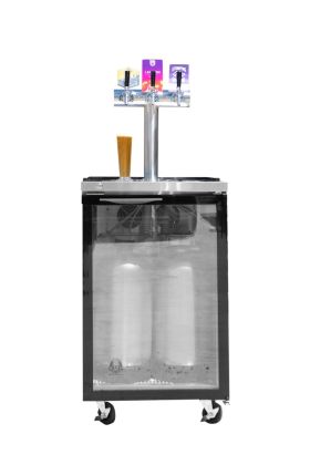 Super Deluxe One Door Kegerator