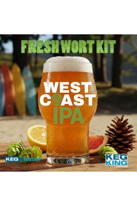 West Coast IPA| Keg King Brewing Co. Fresh Wort Kit