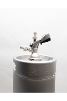 A-Type Keg Coupler with Push-in Fittings