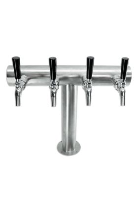 UltraT FasTap Beer Font Tower with Four Taps