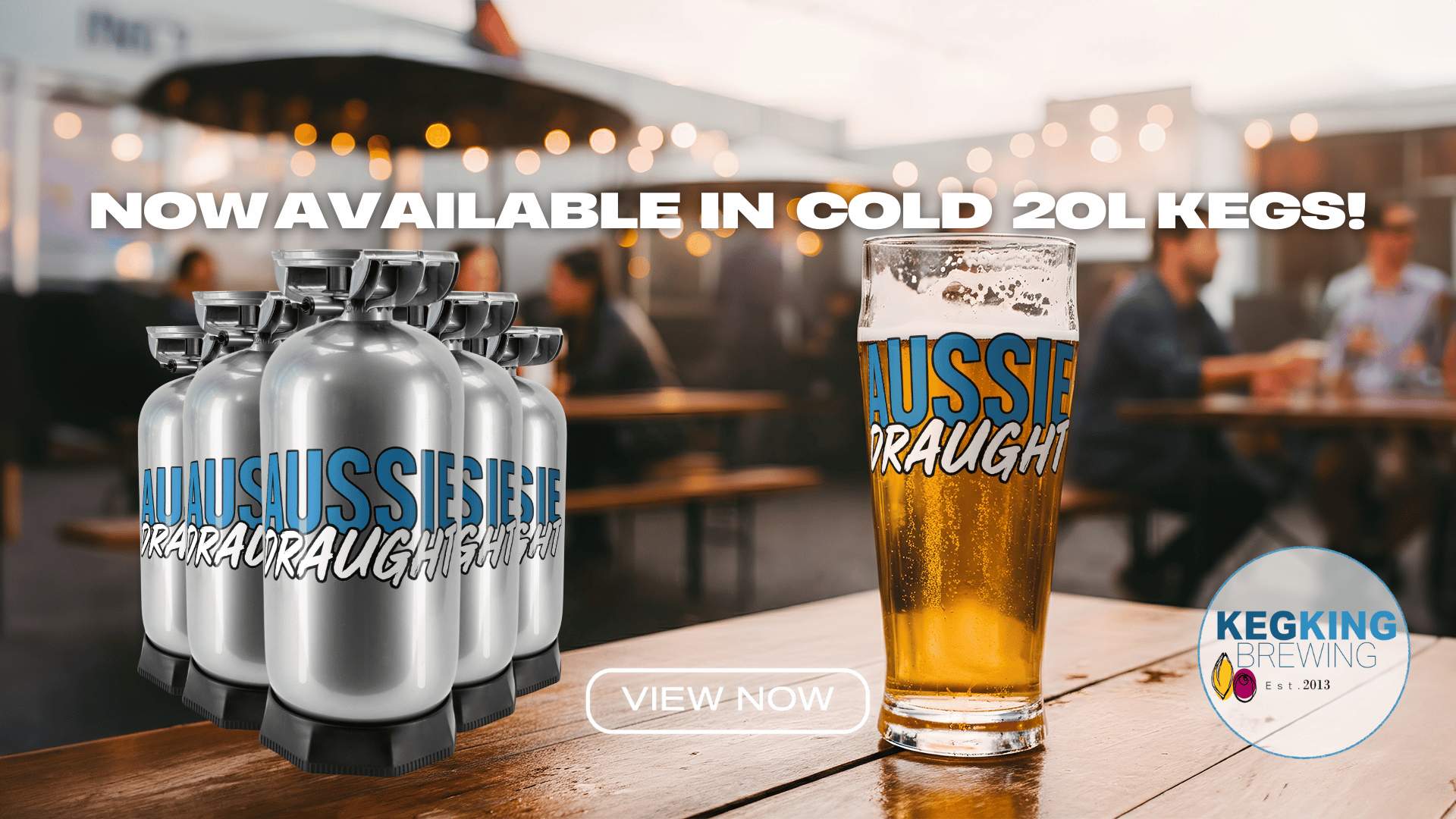 Aussie Draught, Professionally Brewed in 20L Kegs
